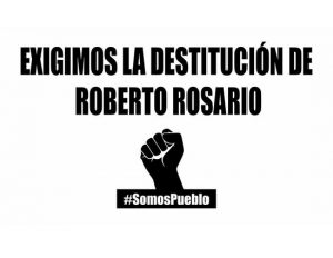 Destitución, Roberto Rosario, JCE, Fraude electoral, Somos Pueblo,