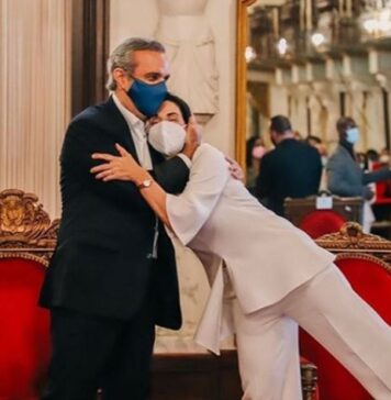 Luis Abinader y Raquel Arbaje una pareja sin importar el estatus